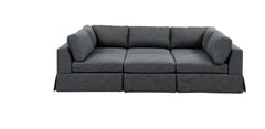 6 - Piece Upholstered Sectional