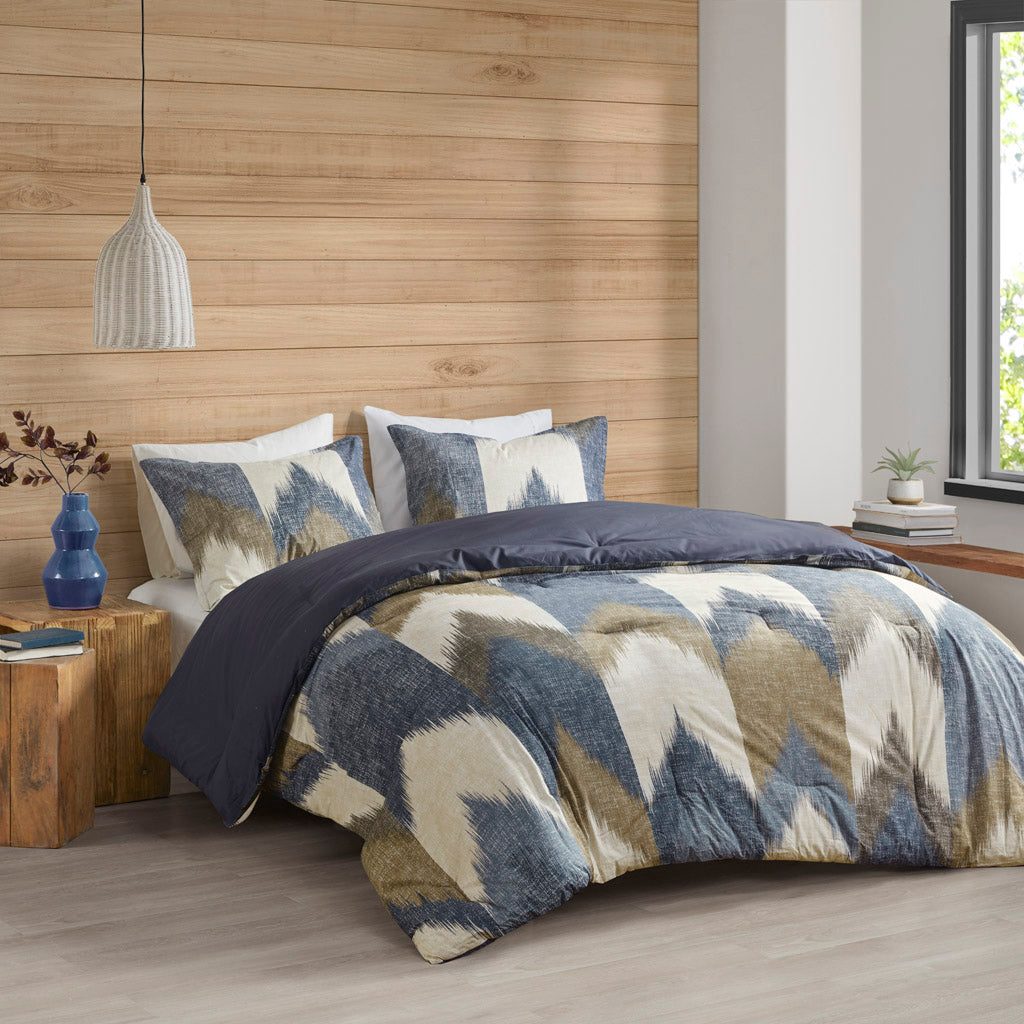King/Cal King 3 Piece Comforter Mini Set