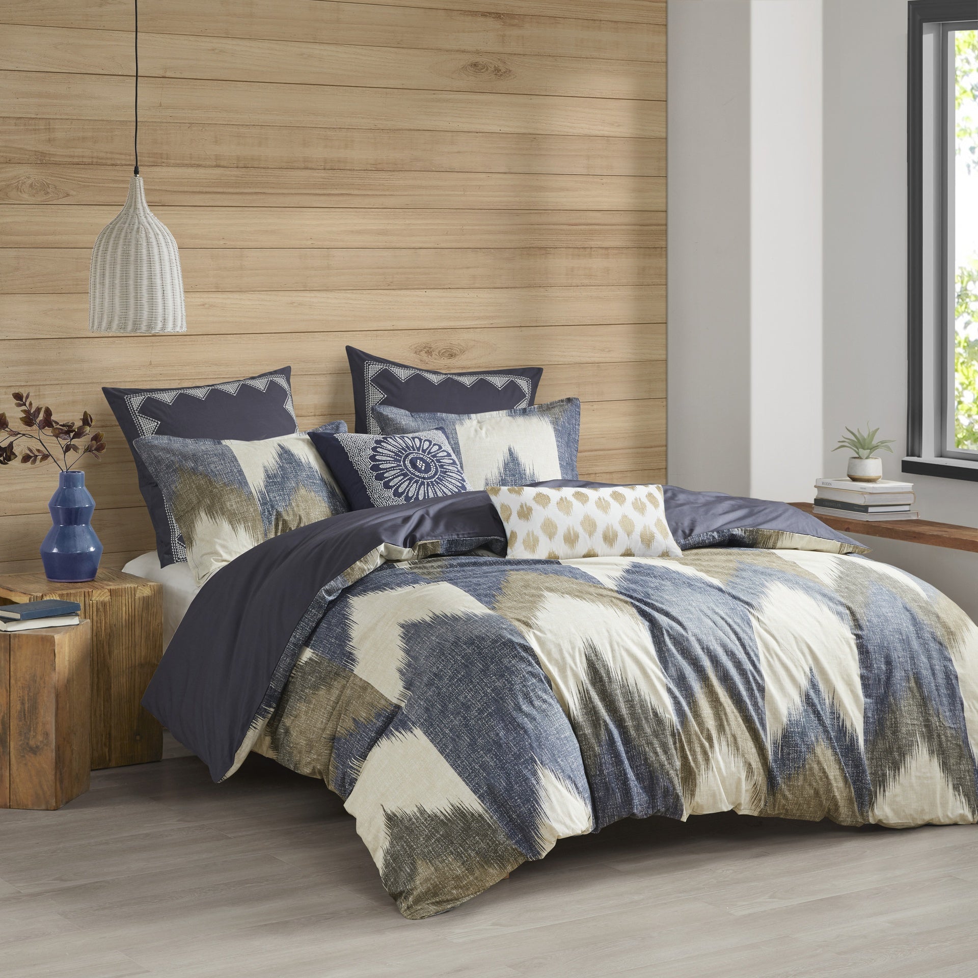 King/Cal King 3 Piece Duvet Cover Mini Set