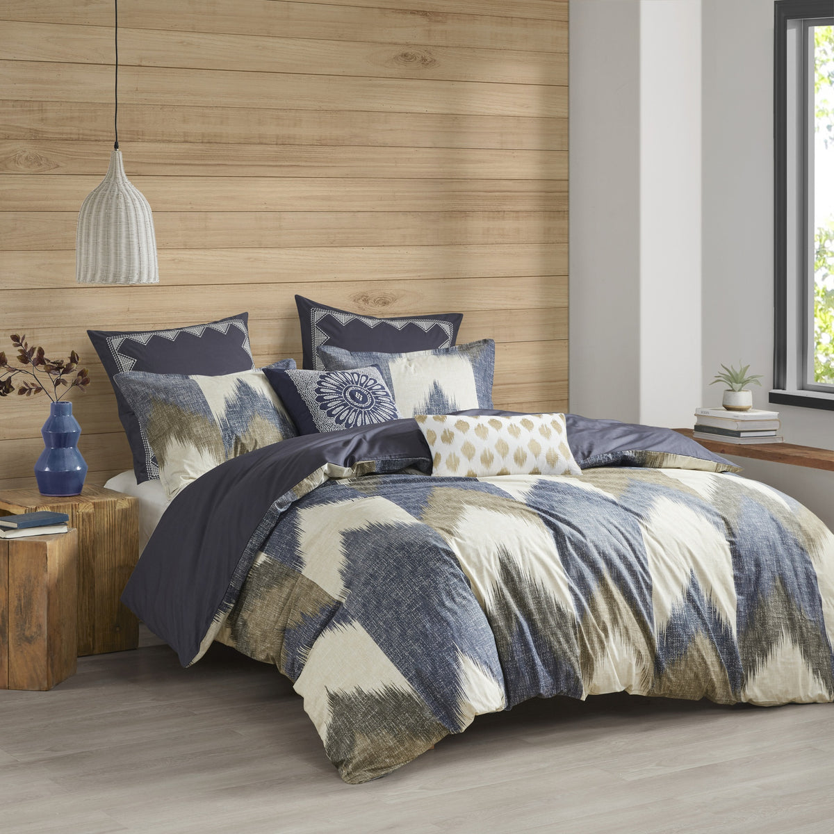 King/Cal King 3 Piece Duvet Cover Mini Set