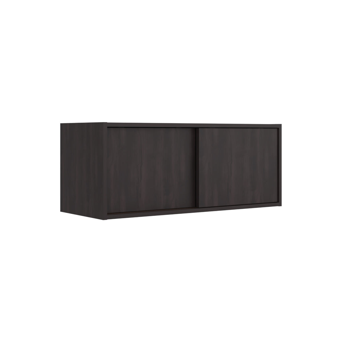 Note 32-Inch Wide Wall Storage Cabinet with Sliding Doors, Compact Wall-Mounted Storage Option for Bedroom, Office, Living Room or Garage Organization