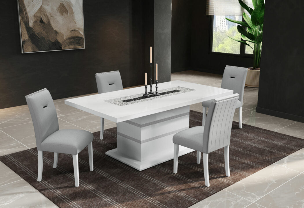 ARIYA WHITE DINING TABLE