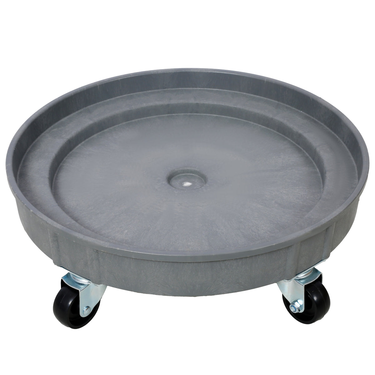 30 Gallon and 55 Gallon Heavy Duty Plastic Drum Dolly – Durable Plastic Drum Cart 900 lb. Capacity- Barrel Dolly with 5 Swivel Casters Wheel