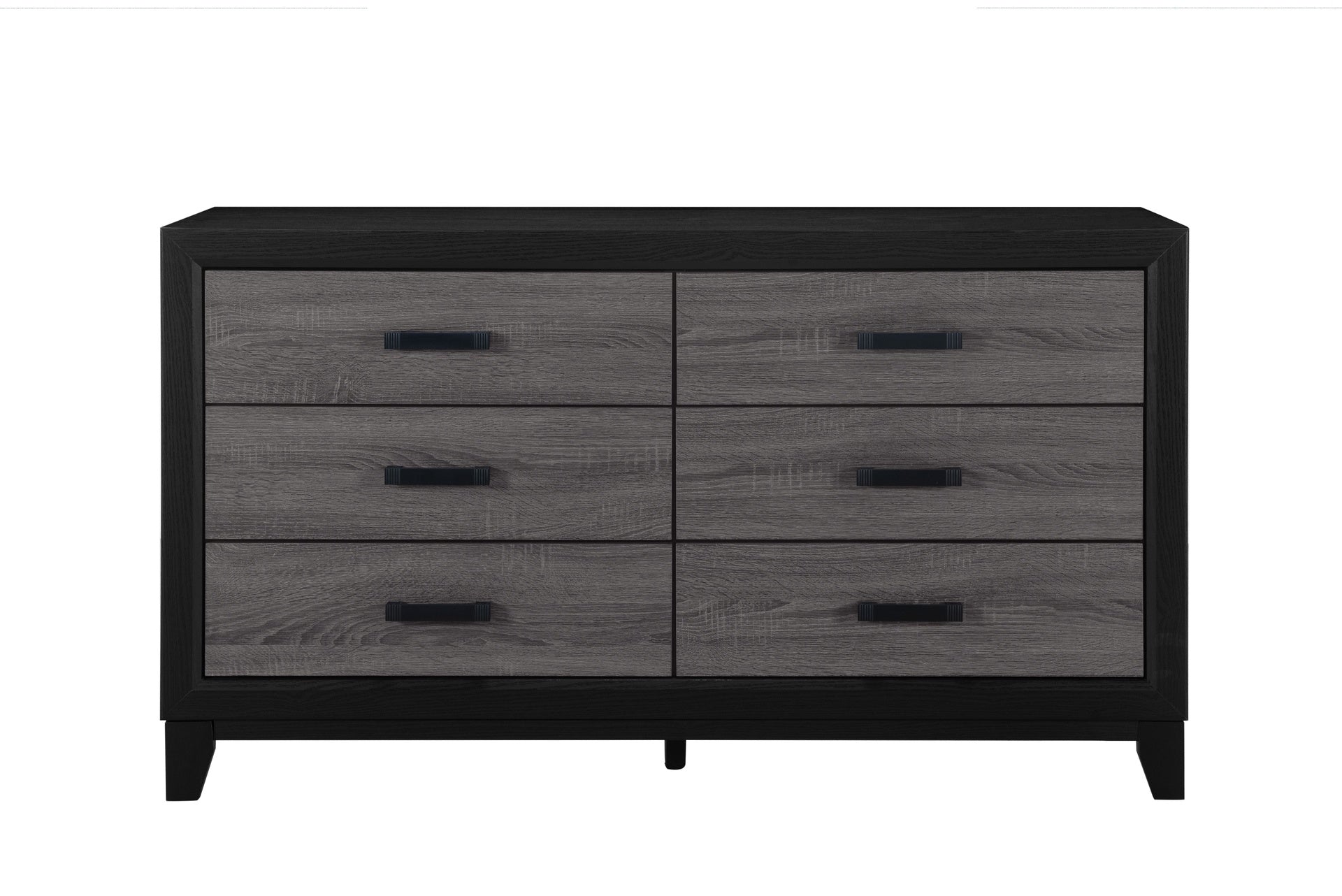 SOLUTO GREY AND BLACK BOOKCASE QUEEN BED