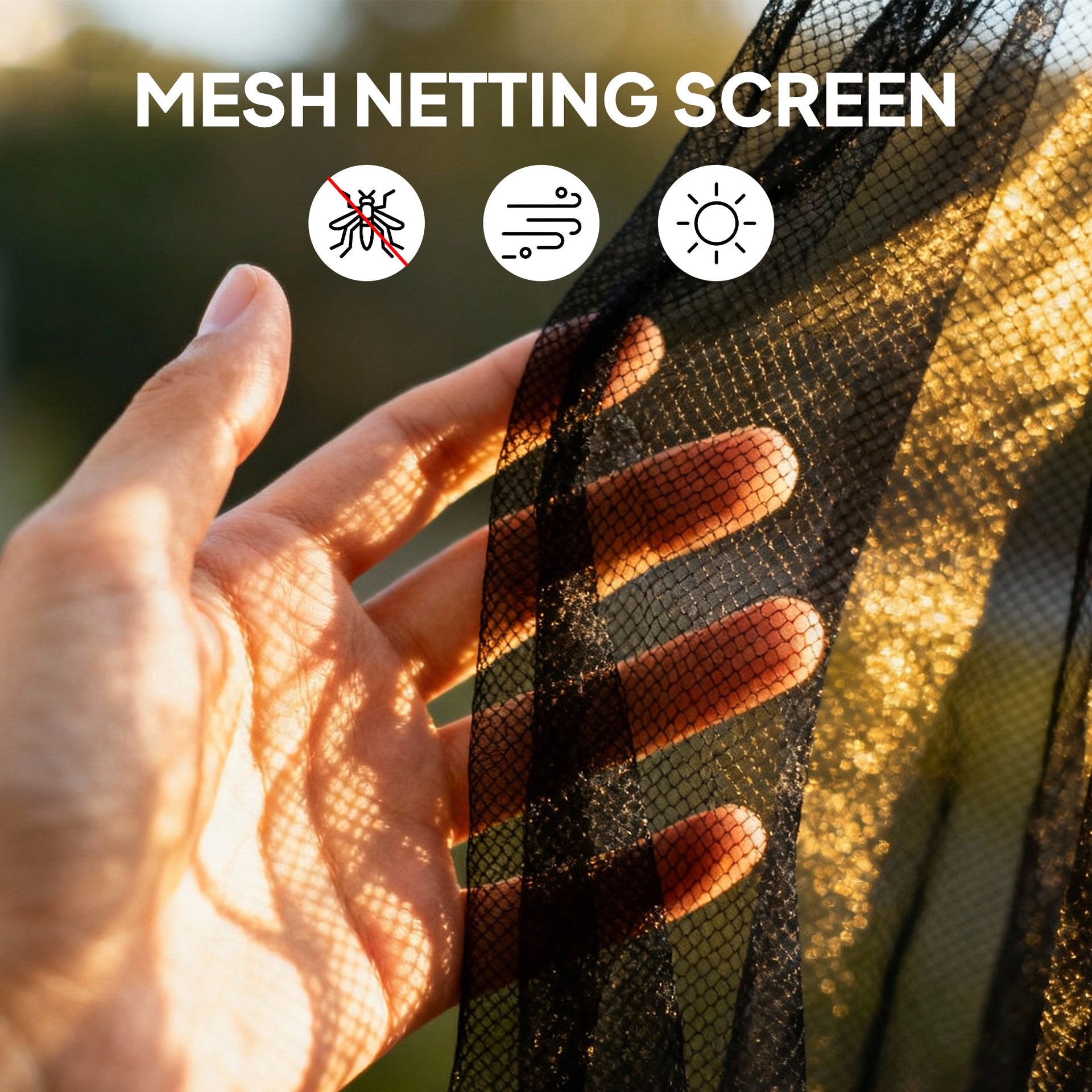 Outsunny Replacement Mesh Sidewall Netting for 10' x 12' Gazebos and Canopy Tents with Zippers, (Sidewall Only) Cream