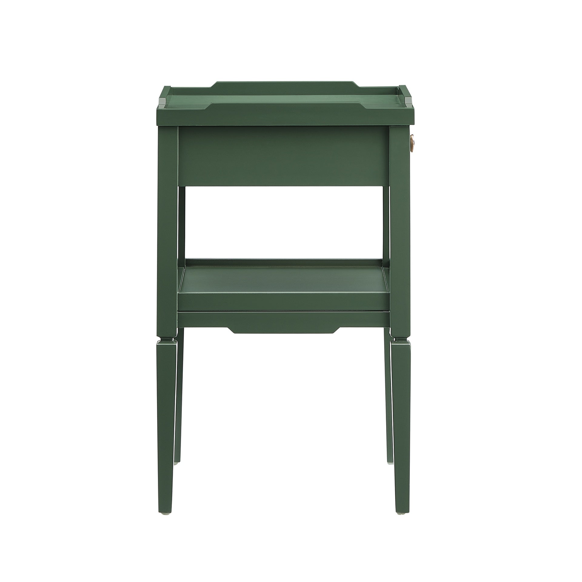 Foley Vintage Green 1-drawer Nightstand