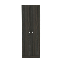 Multistorage Cabinet, Double Door, Five Shelves -Espresso / Black