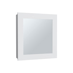 Luma Medicine Cabinet with Mirror Door 20.5" High Cabinet Organizer with Two interior Shelves  for Bathroom, Kitchen, Mudroom