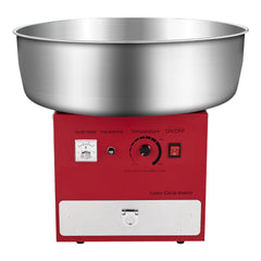 Commercial Cotton Candy Machine Sugar Floss Maker 1000W for Party Home Red