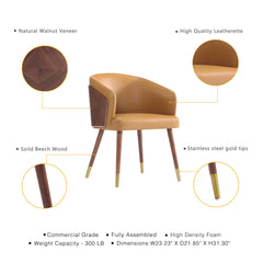 Dining Chair in Camel
