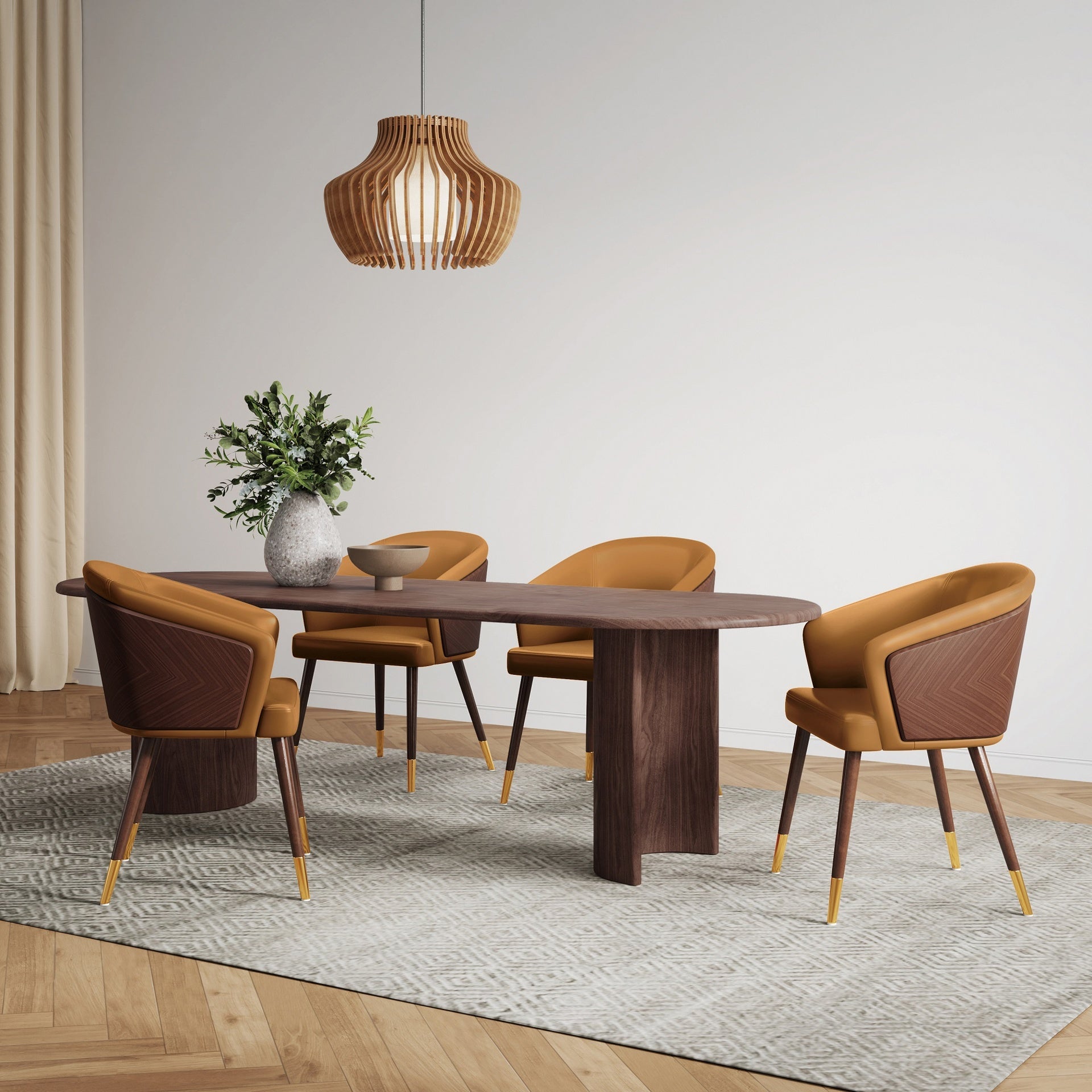 Dining Chair in Camel