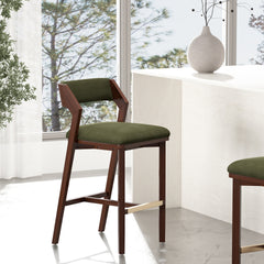 Barstool in Turtle Green