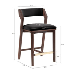 Counter Stool in Black