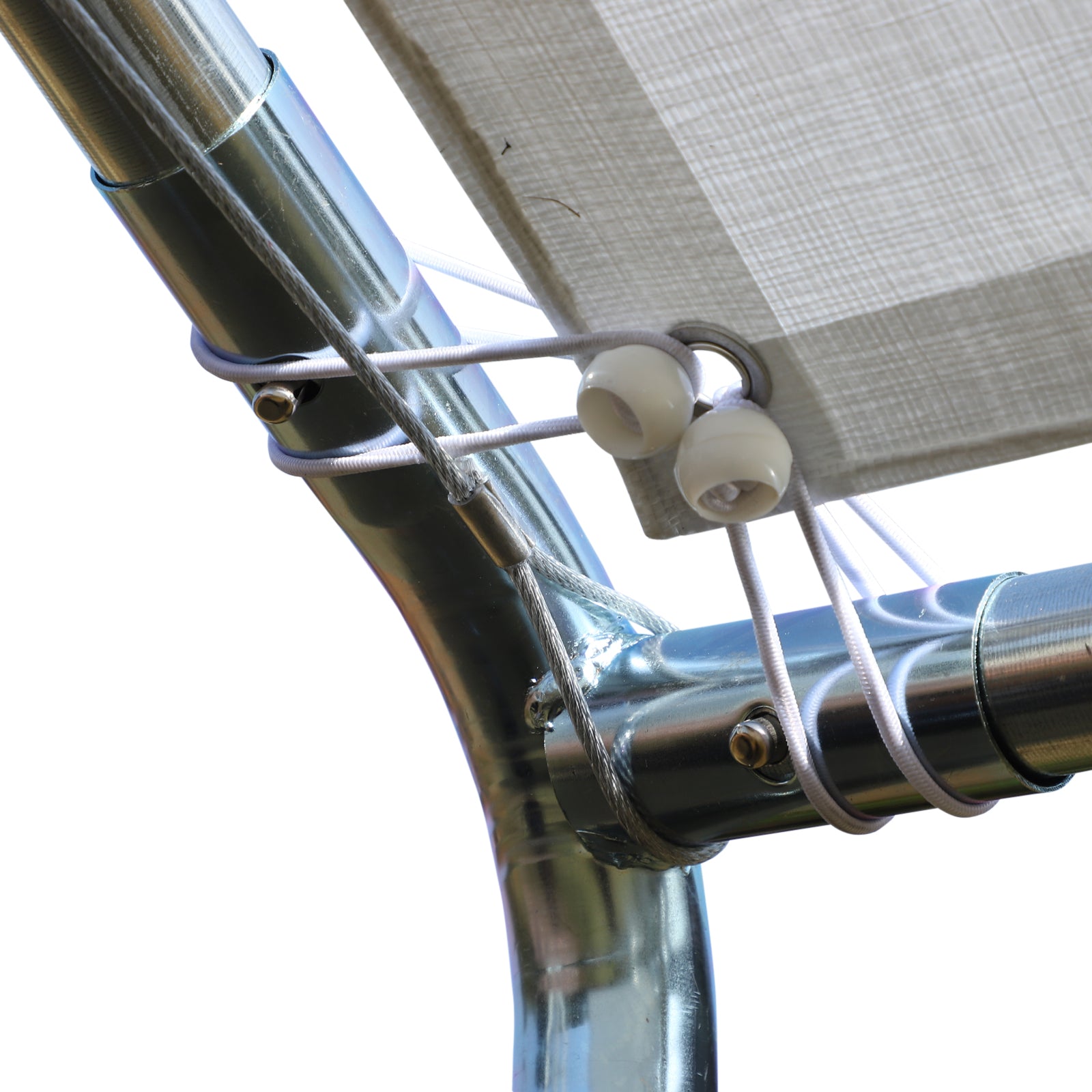 Outsunny 9.6' x 19.5' Carport Heavy Duty Galvanized Car Canopy w/ Included Anchor Kit, 3 Reinforced Steel Cables, White