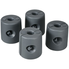Outsunny HDPE Tent Weights Set of 4, Canopy Weights, Fill with Water or Sand, 104LBS