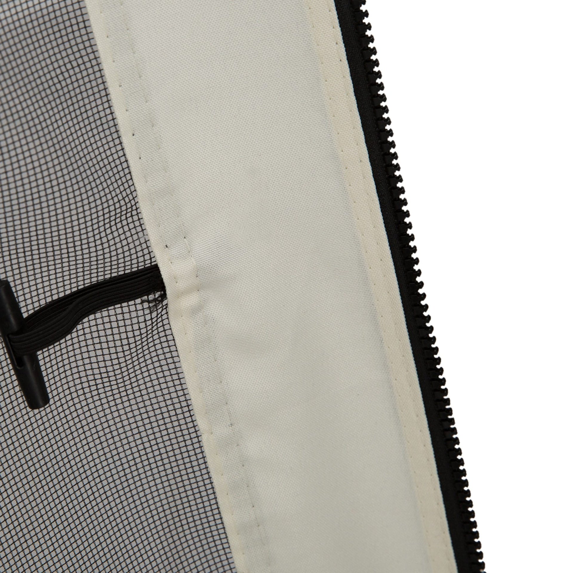 Outsunny 13x13 Gazebo Netting Mosquito Netting Screen with Zippers, Black Rings, High-Quality Polyester, Washable, Black