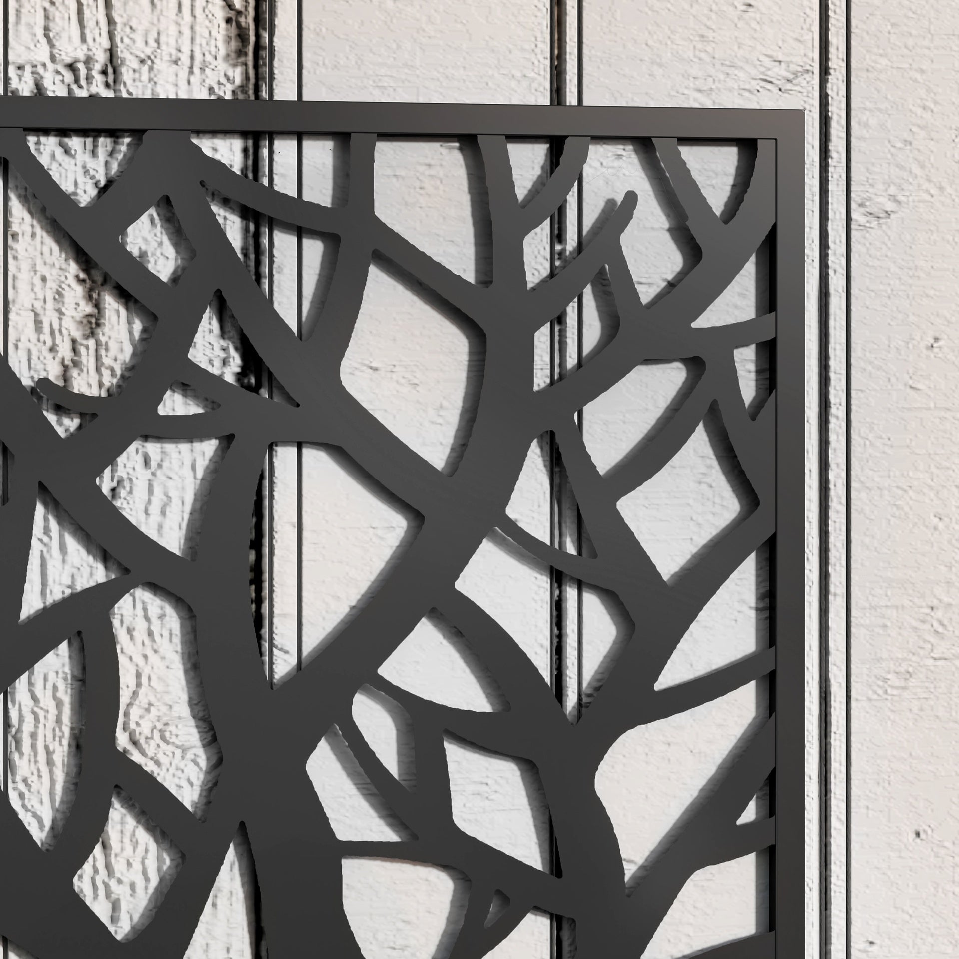 Outsunny Metal Garden Bed with Trellis for Climbing Plants, Freestanding or Wall Mounted Flower Bed for Garden, Patio, Balcony