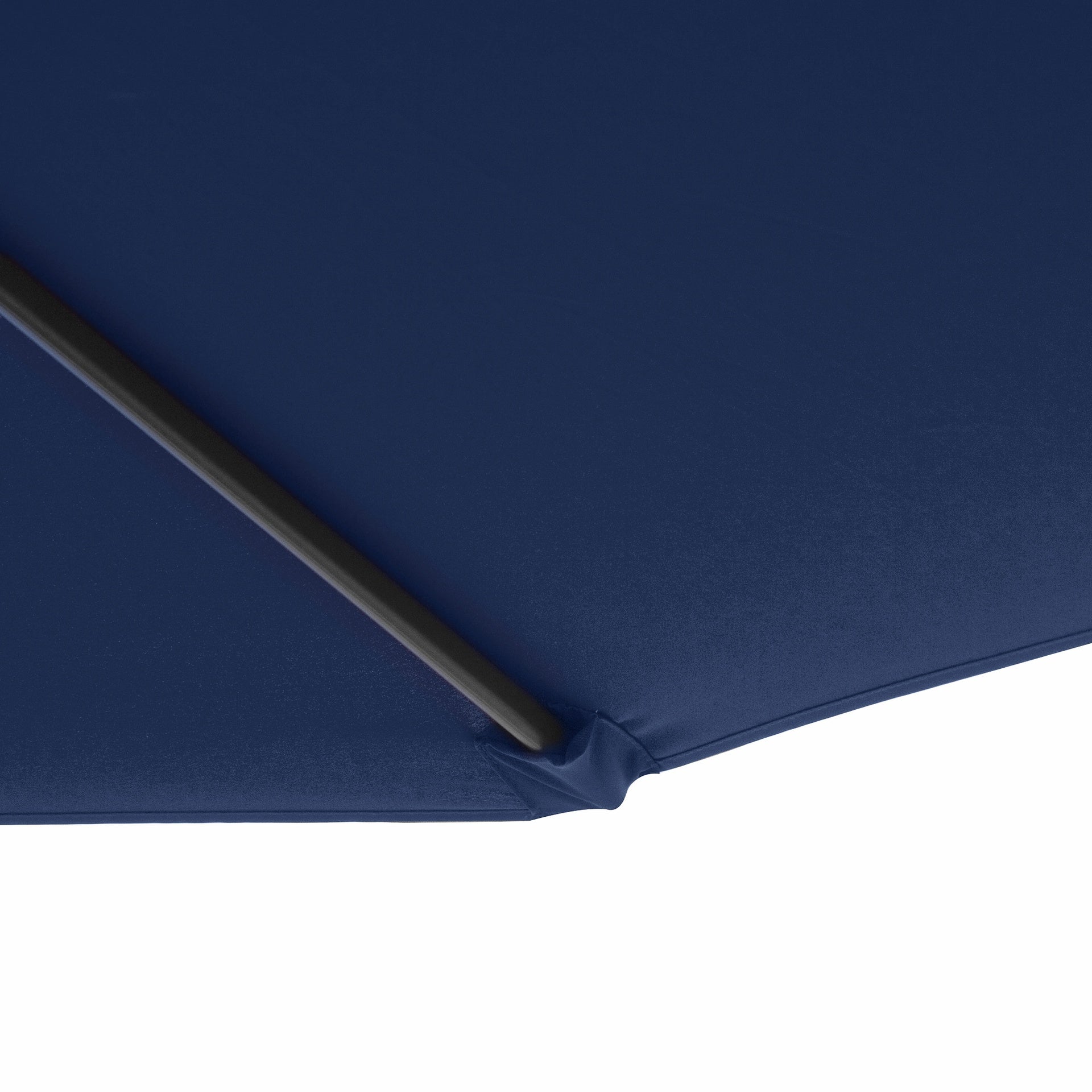 Outsunny 10' Cantilever Tilt Offset Patio Umbrella w/ UV & Water Safe Material & Cross Base (Weight Not Included), Navy Blue