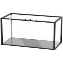 PawHut Large Acrylic Hamster Cage, Chewproof Guinea Pig Cage with Openable Top, for Hedgehog, Dwarf Hamster, Rat