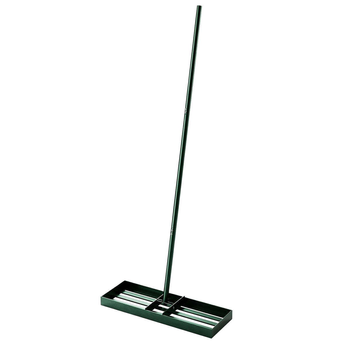 Outsunny Lawn Leveling Rake, 30" x 10" Heavy Duty Yard Leveling Rake with 66.5" Handle for Backyard, Golf Course