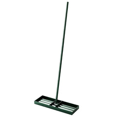 Outsunny Lawn Leveling Rake, 30" x 10" Heavy Duty Yard Leveling Rake with 66.5" Handle for Backyard, Golf Course