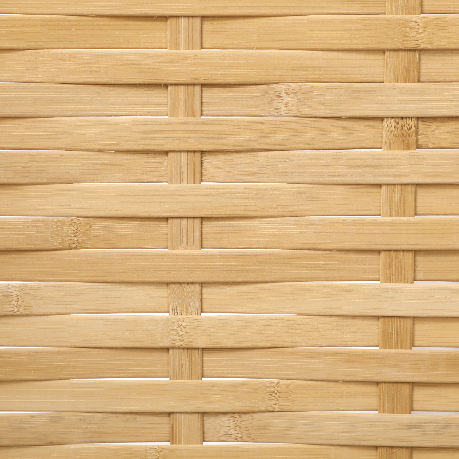HOMCOM Hand Woven Room Divider, 3 Panel Bamboo Folding Privacy Screen for Home Office, 47.25"x67"x0.75", Natural