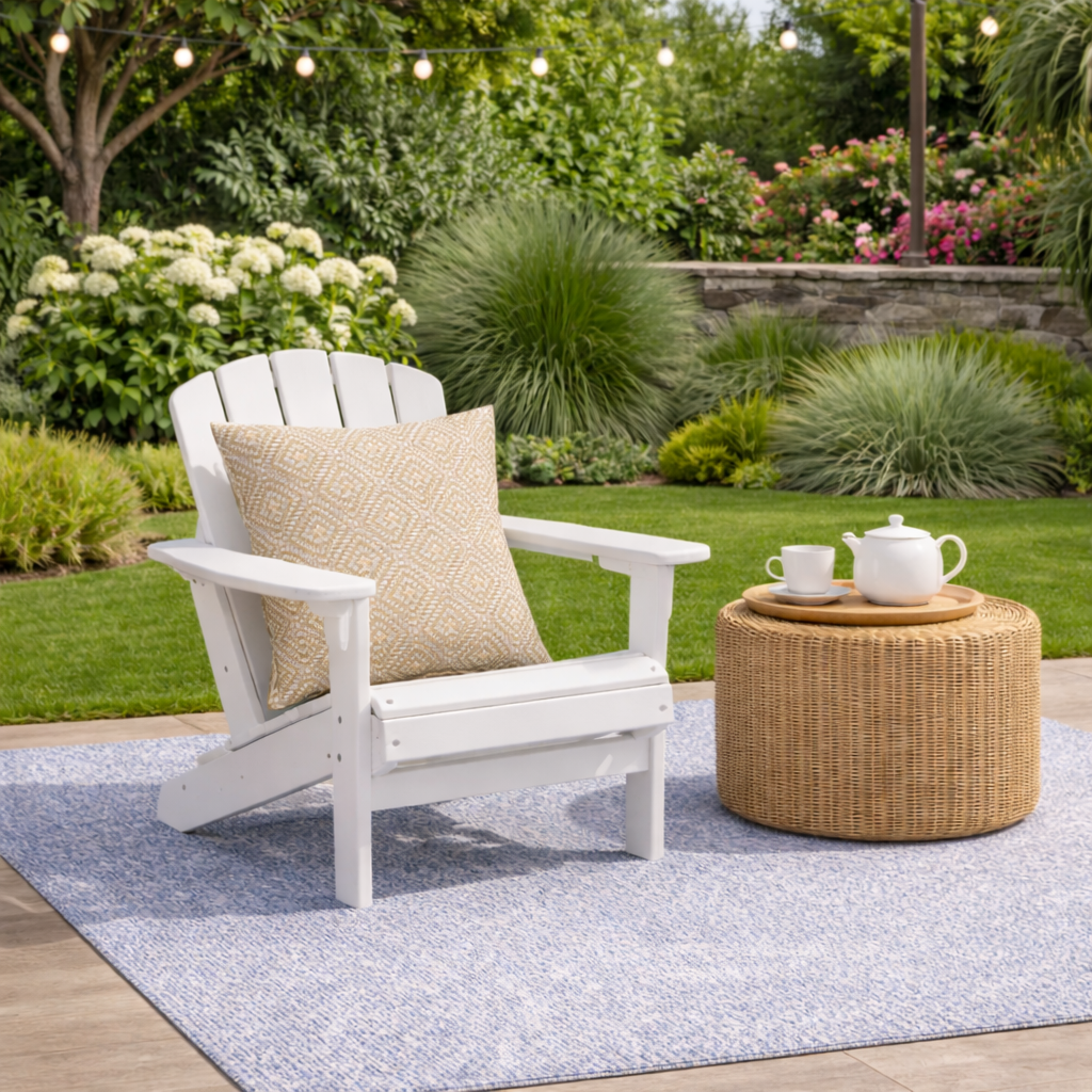 (same as W419P449832)2 Pack Outdoor Throw Pillows, Waterproof & Fade-Resistant Patio Cushions for Garden, Porch, Poolside Furniture - Soft & Comfortable Decorative   (18x18 Inch, RHOMBUSBEIGE Fabrics)