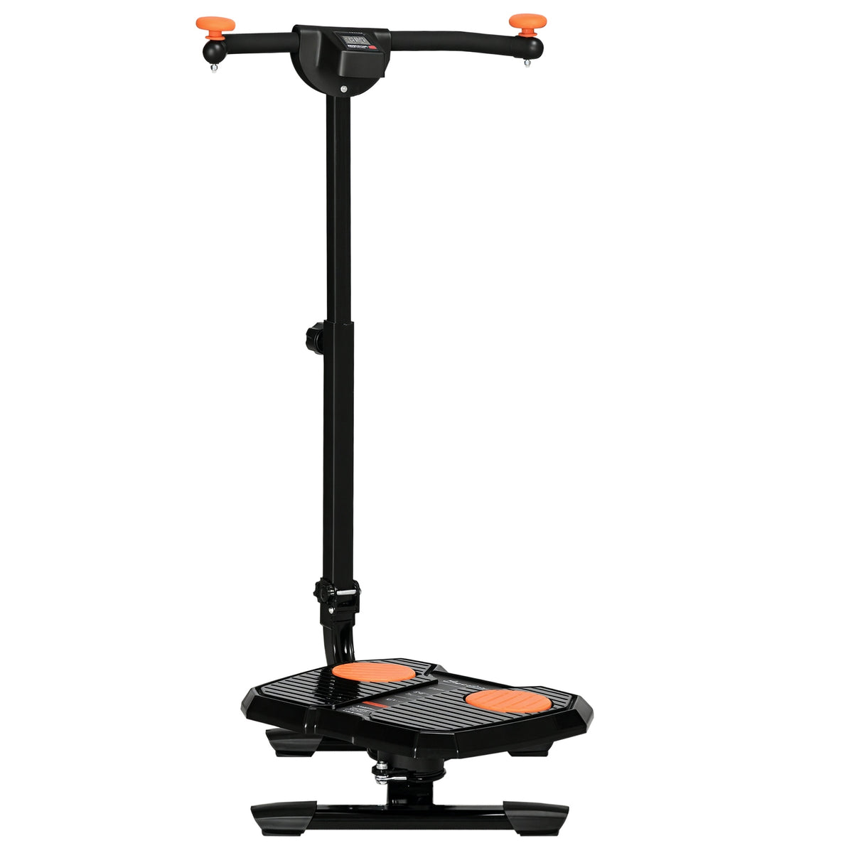 Soozier Foldable Ab Twister Board for Waist Trimming with LCD Display, Ab Workout Equipment for Women and Men, Orange
