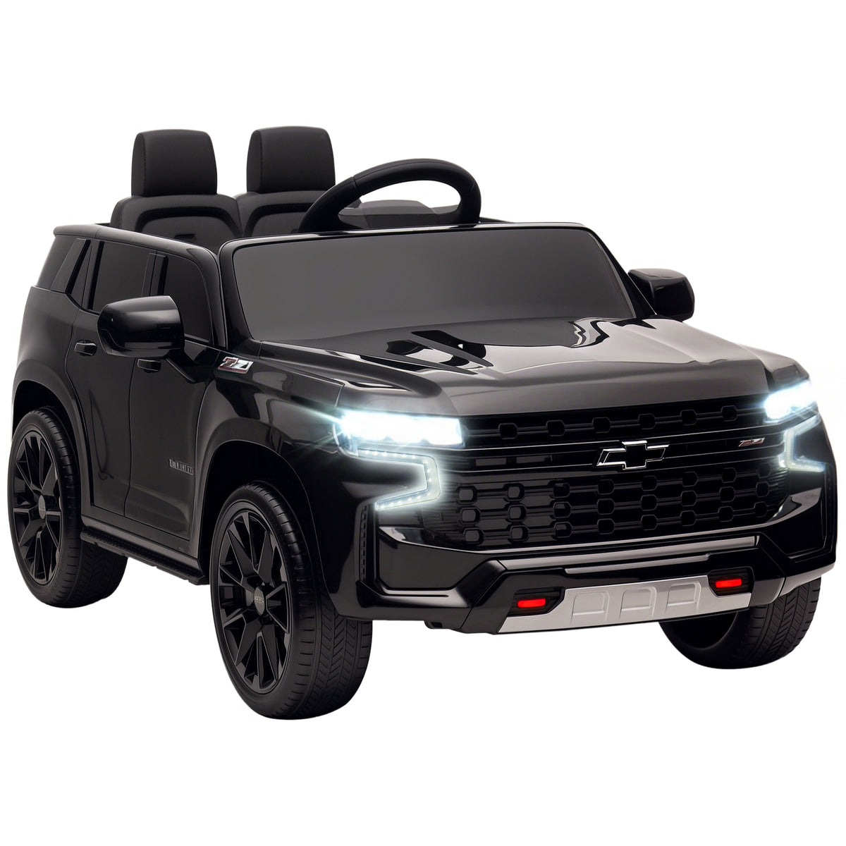 Aosom Electric Ride on Car 12V Kids Ride-on Toy, Black
