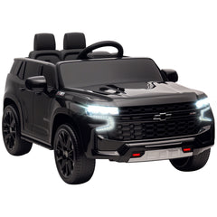 Aosom Electric Ride on Car 12V Kids Ride-on Toy, Black
