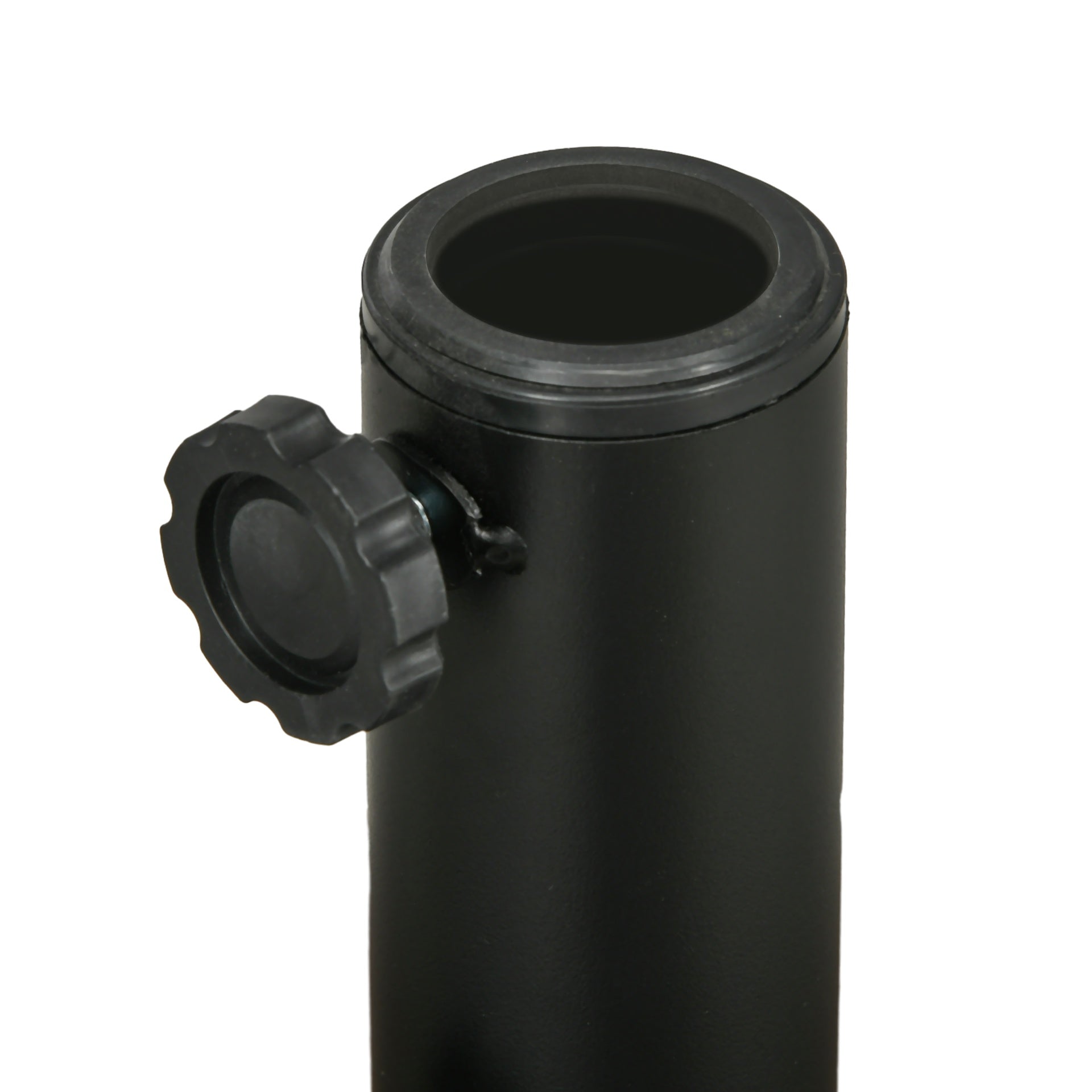 Outsunny Umbrella Stand for 1.5" or 2" Umbrella Poles, Round Fillable Umbrella Base for Outdoor, Lawn, Deck, Brown