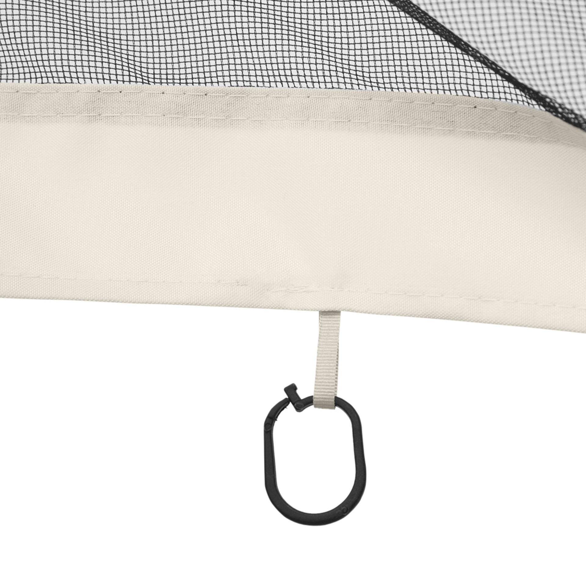 Outsunny Replacement Mesh Sidewall Netting for 10' x 12' Gazebos and Canopy Tents with Zippers, (Sidewall Only) White
