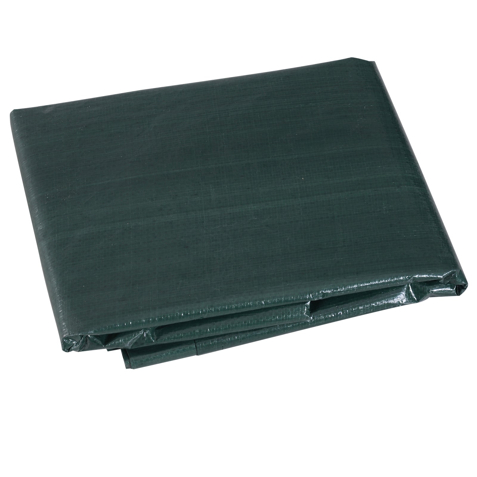 Outsunny 3-Seater Patio Swing Cover, Outdoor Garden Furniture Protection Hammock Cover Waterproof 85" X 61" X 59", Dark Green
