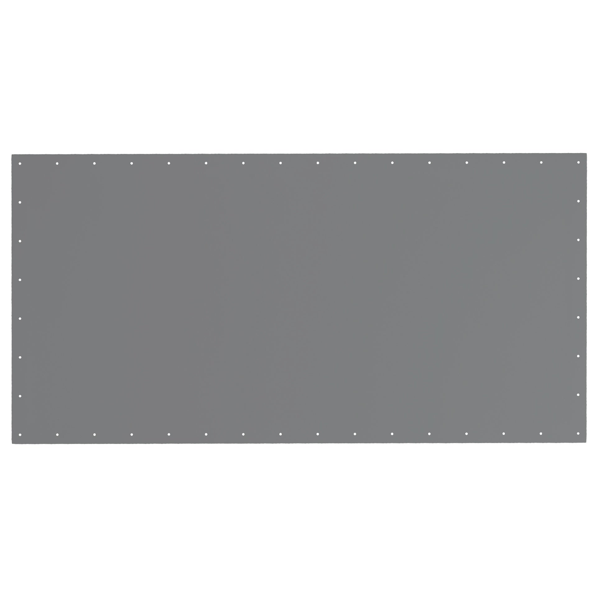 Outsunny 10 x 20ft Carport Roof, UV Resistant Canopy Replacement Cover with Ball Bungee Cords, Dark Gray