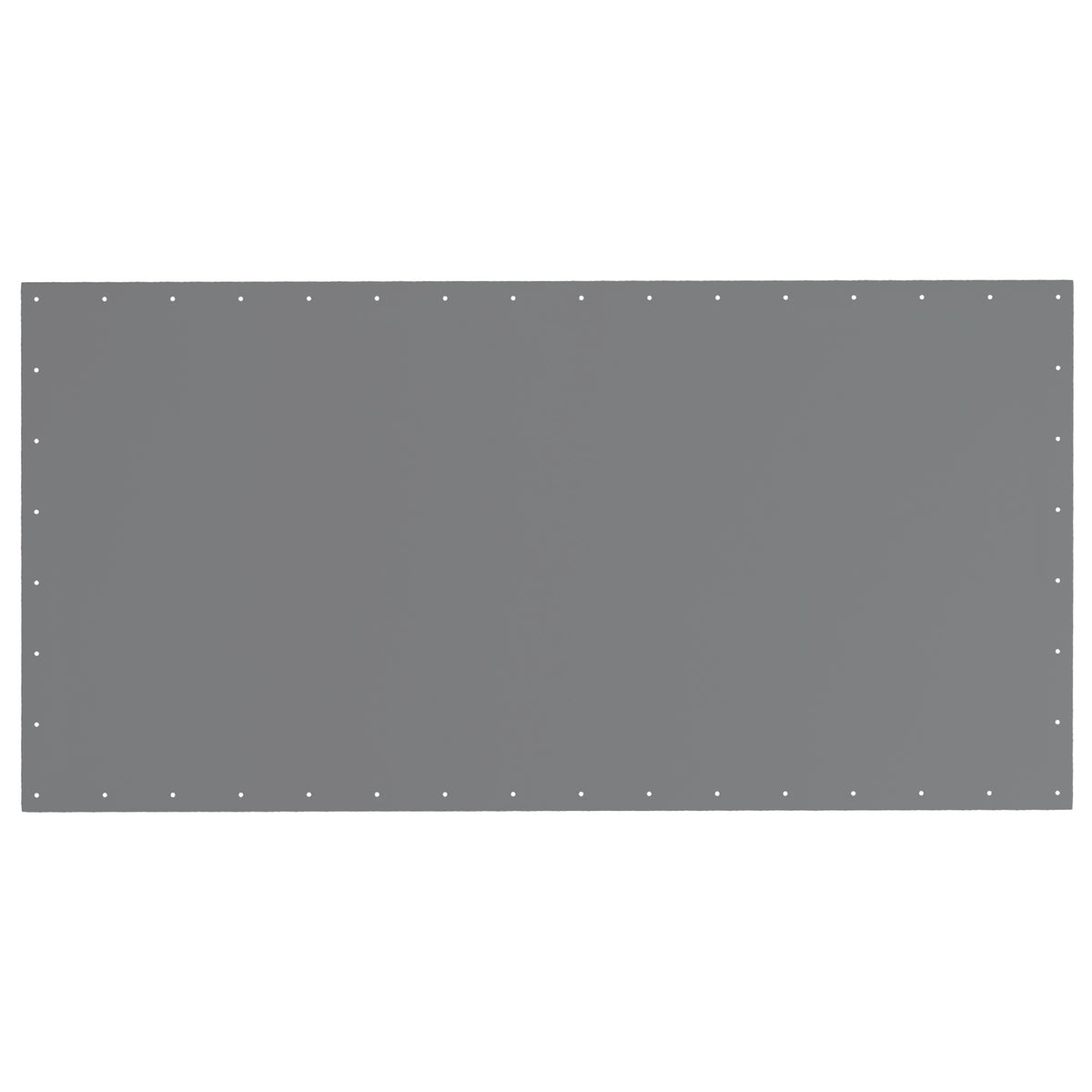 Outsunny 10 x 20ft Carport Roof, UV Resistant Canopy Replacement Cover with Ball Bungee Cords, Dark Gray