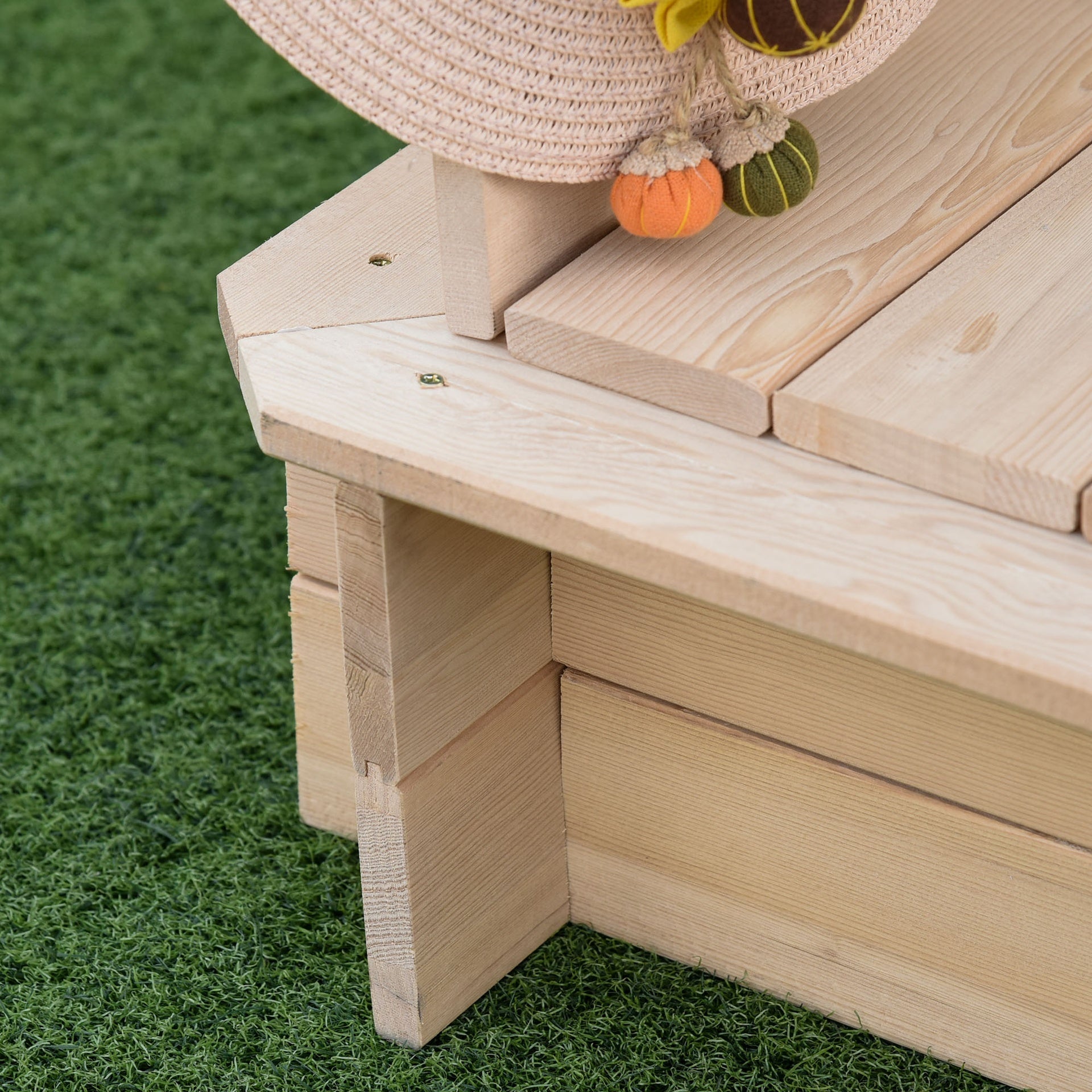 Outsunny Covered Sandbox, Wooden，with Cover Adjustable Canopy, Detachable Seats and Backrests, Kids Sandbox with Convertible Bench Seat, Bottom Liner, Natural Blue