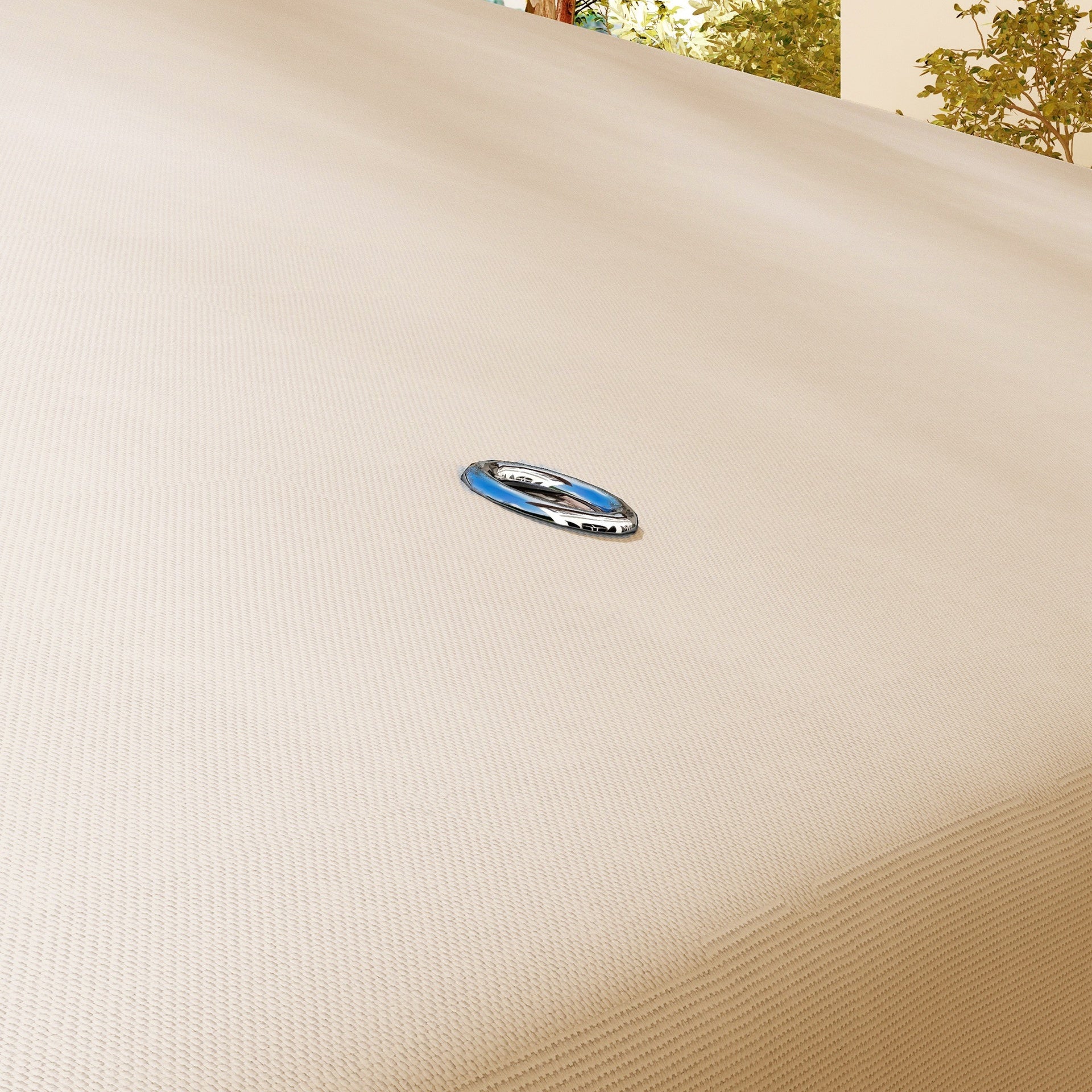 Outsunny Model 84C-101 or 84C-144 13' x 10' Gazebo Replacement Canopy, Gazebo Top with Double Vented Roof (TOP ONLY), White