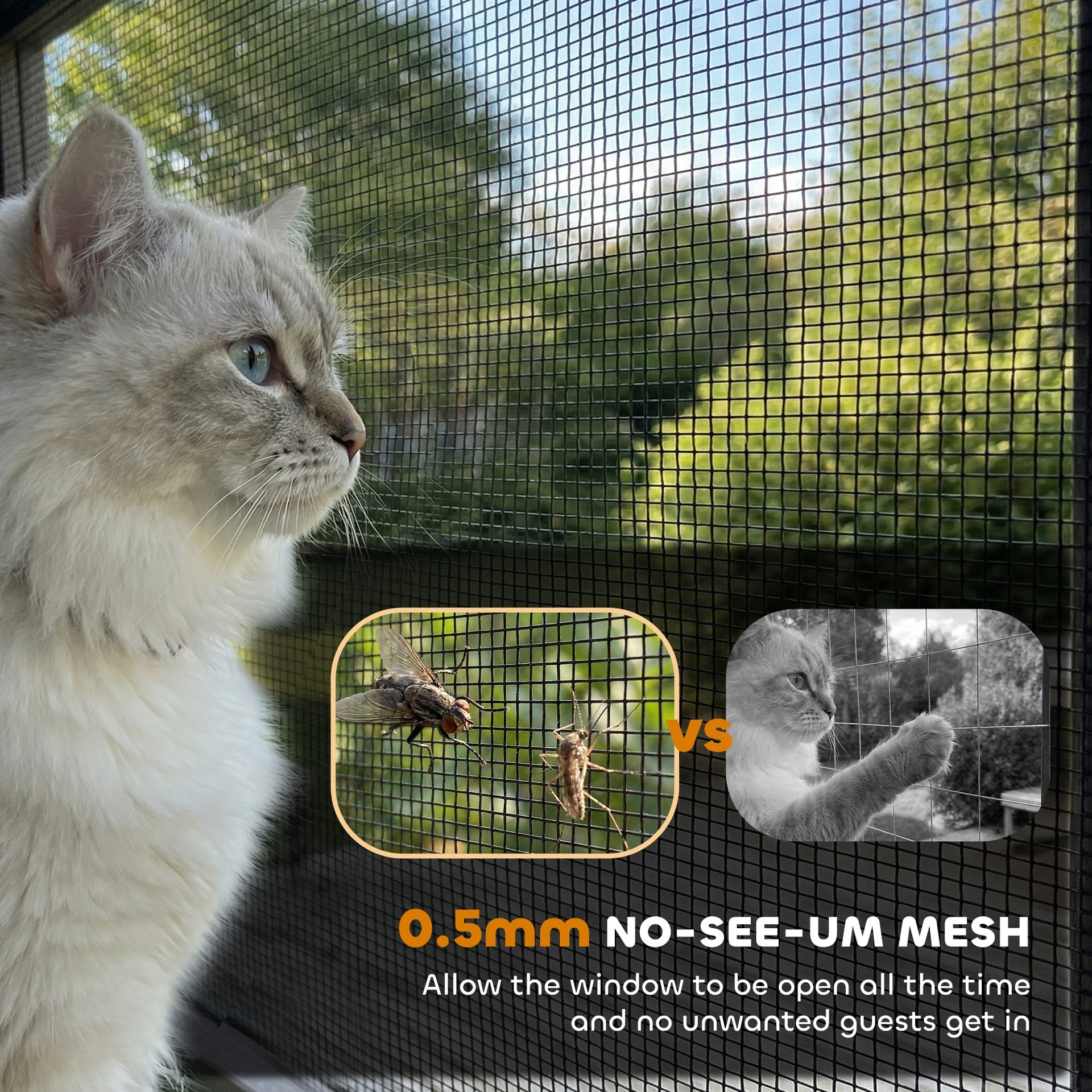 PawHut Catio Outdoor Cat Enclosure Outdoor Window Box Cat House with Waterproof Roof 39.4"L Gray