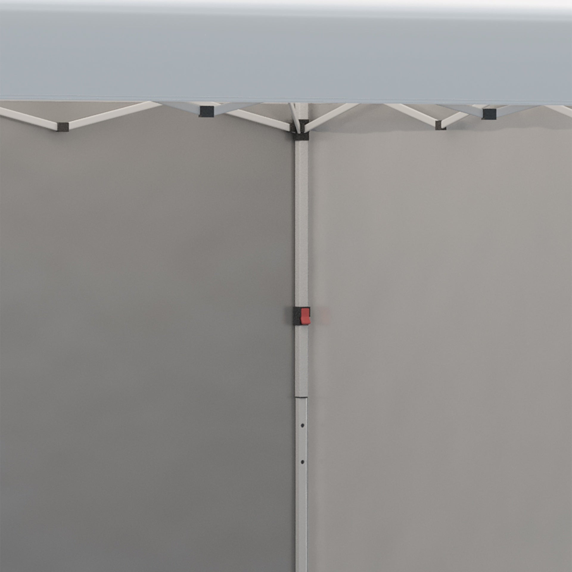 Outsunny 10' x 10' Pop Up Canopy Tent with 3 Sidewalls, Leg Weight Bags and Carry Bag, Height Adjustable, Instant Party Tent Event Shelter Gazebo for Garden, Patio, Cream
