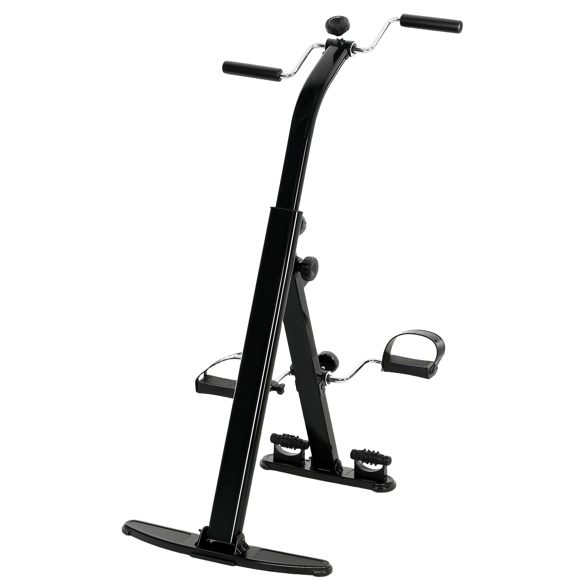 Soozier Seated Pedal Exerciser, Foldable Leg Exercise Bike with LCD Monitor for Seniors Elderly, Rehabilitation Recovery Therapy