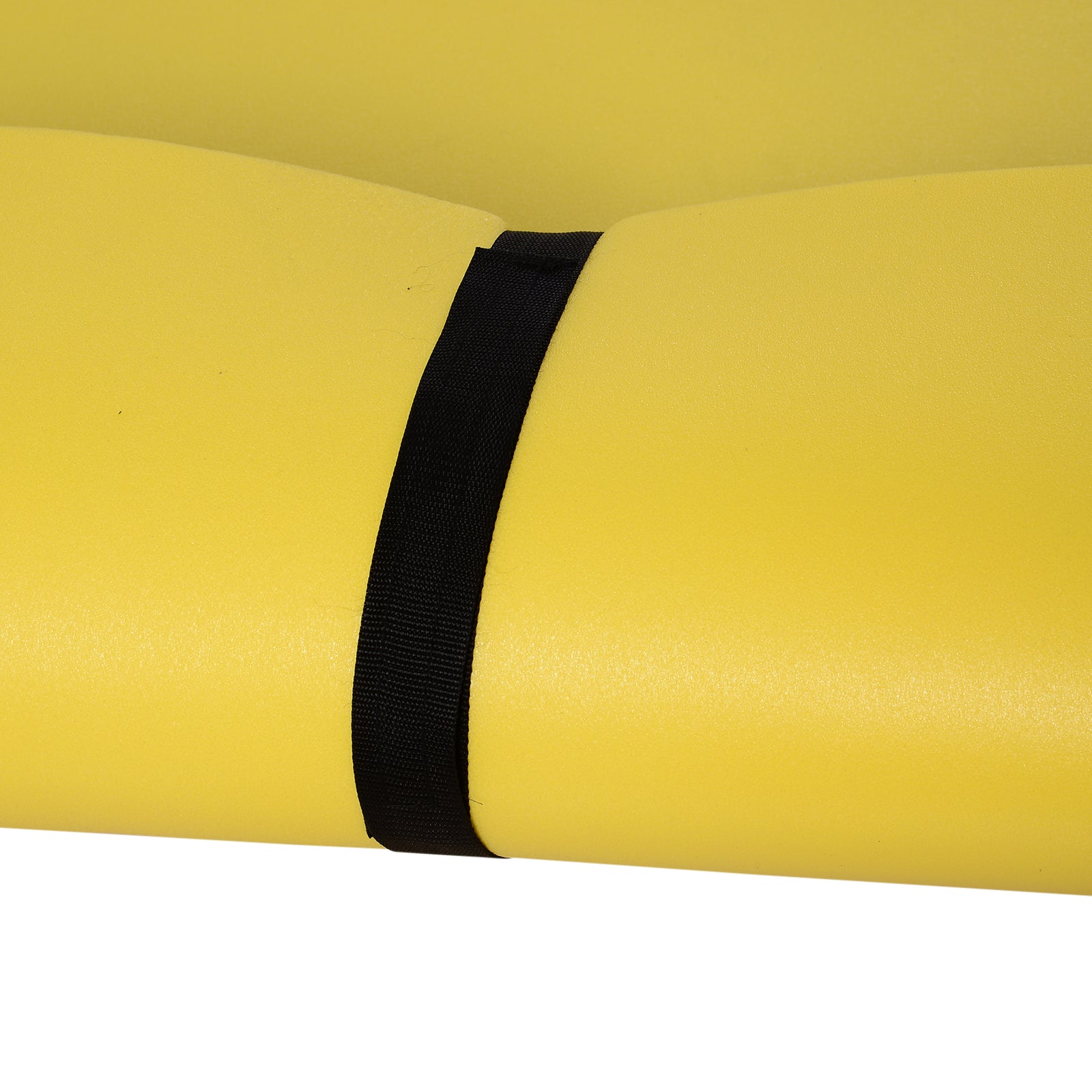 HOMCOM Floating Water Mat Float Pad Used in Lake Pool Water Beach Sea Ocean Yellow