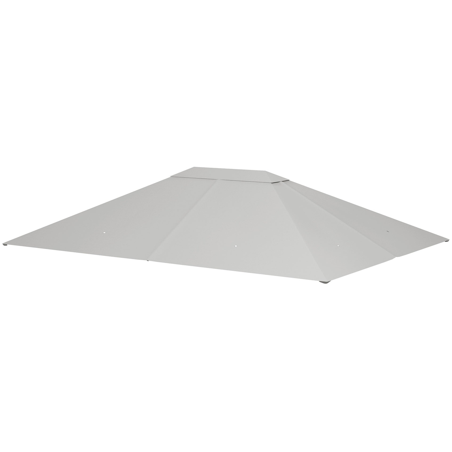 Outsunny 10' x 13' Gazebo Canopy Replacement Roof for 84C-116, Light Gray