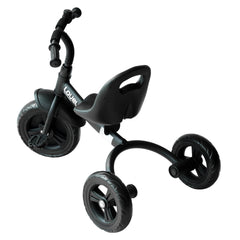 Qaba 3-Wheel Recreation Ride-On Toddler Bike With Bell for Children Indoor / Outdoor, Black