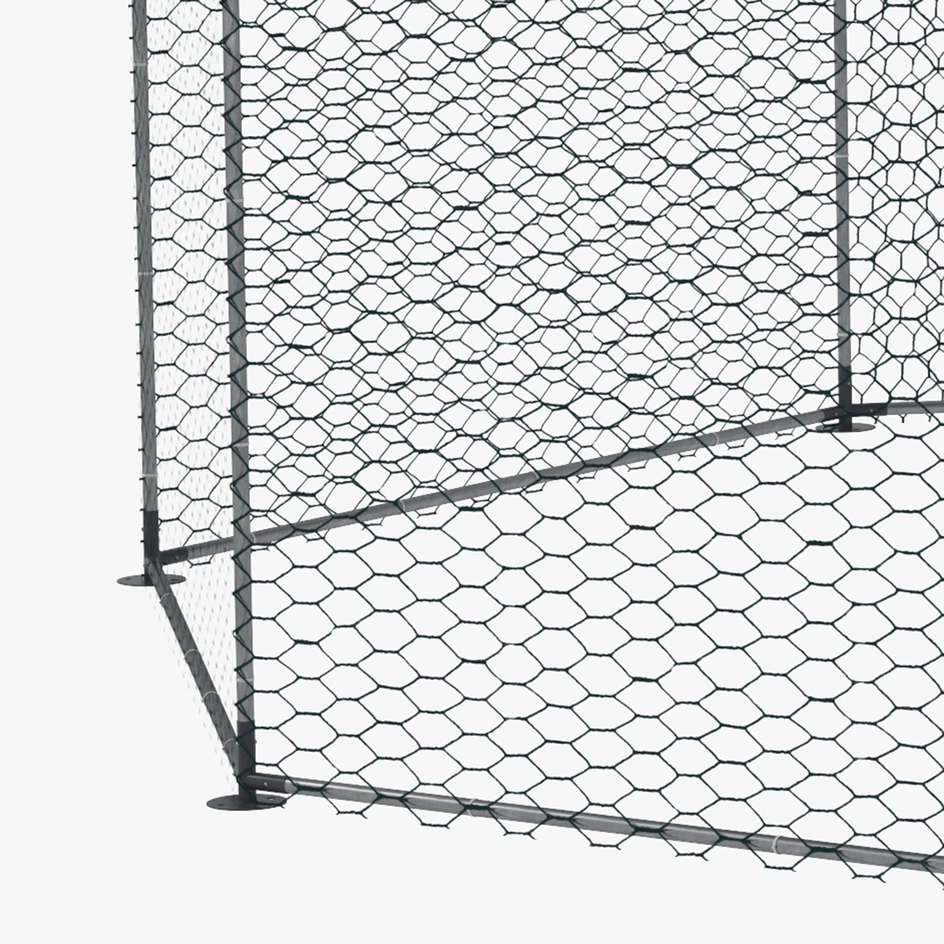PawHut 17.1 ft x 15.7 ft Chicken Run for 19-25 Chickens with Cover