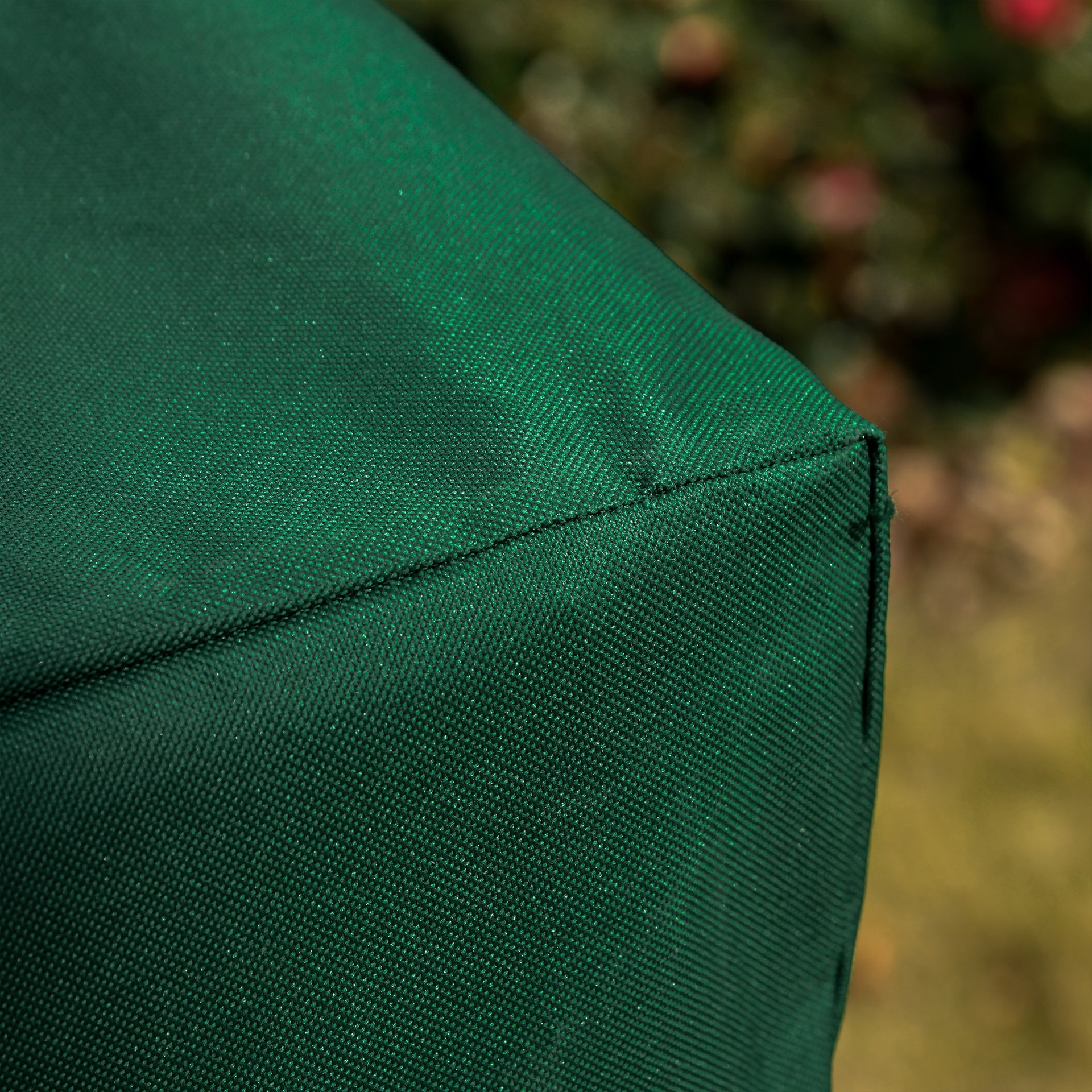 Outsunny 600D Oxford 3-Seater Patio Swing Cover Outdoor Swing Chair Cover Rain Protection Waterproof Anti-UV, Dark Green
