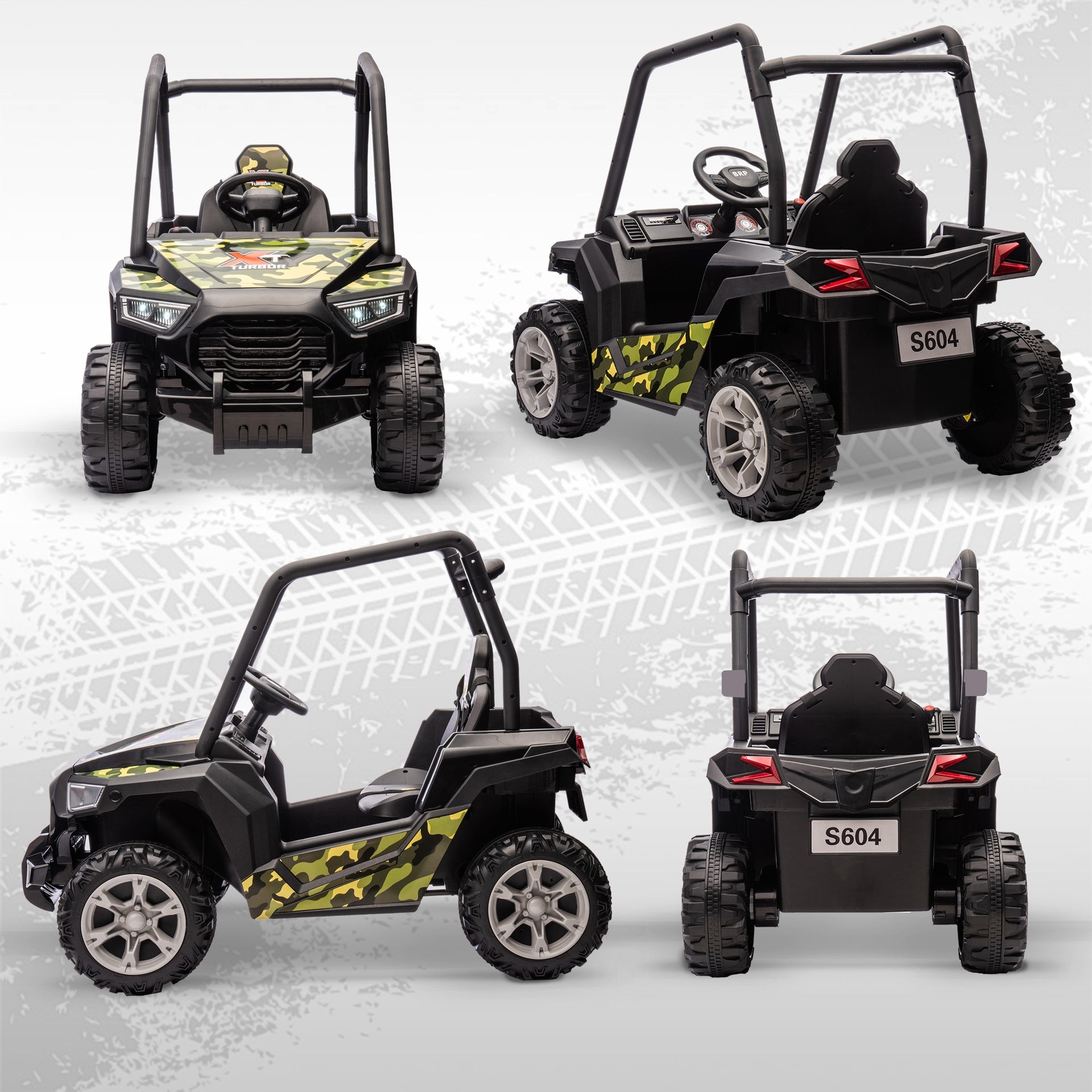 Qaba 12V Kids Electric Car with Parent Remote Control, Spring Suspension, Soft Start, Music, LED Light, Safety Belt, Green