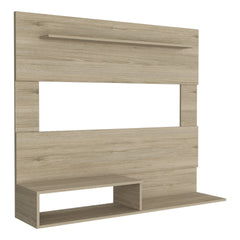Beijing Floating Entertainment Center, One Superior Shelf, Two Shelves, Space For The TV´s up 55" -Light Pine