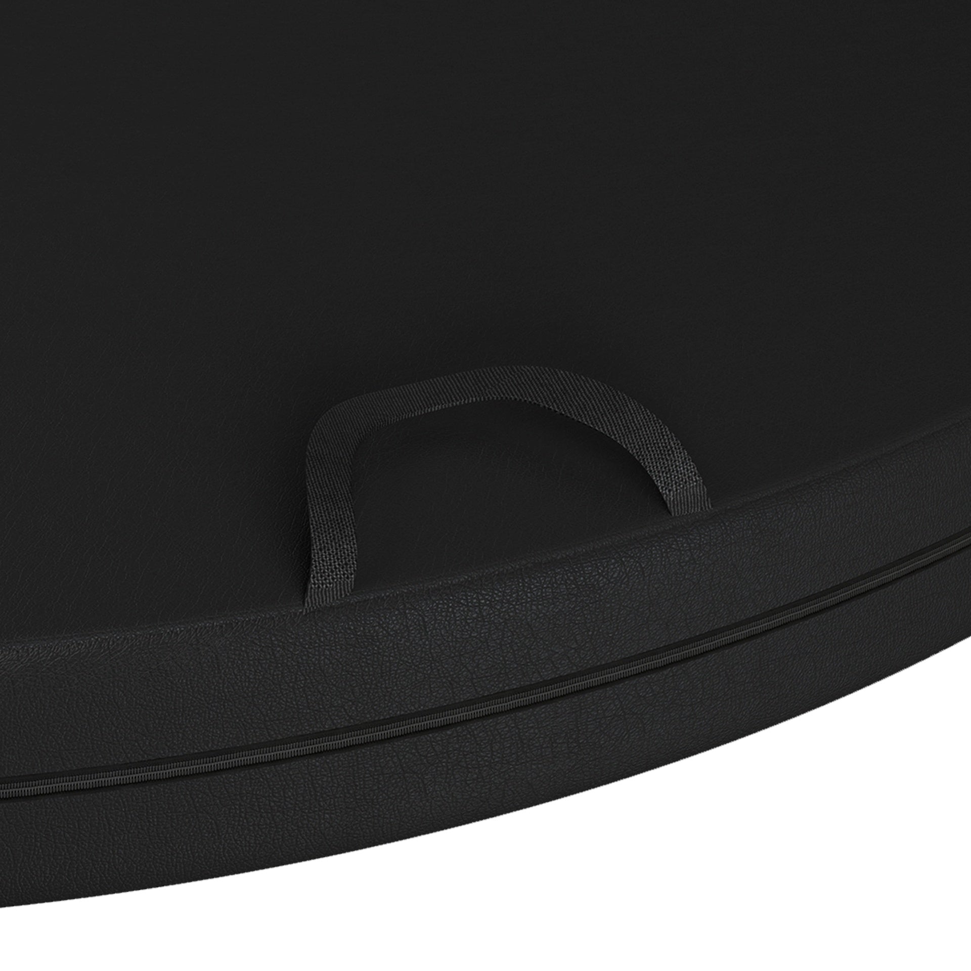 Soozier Foldable Crash Mat, Pole Padding with Carrying Handles and EPE Foam for Dance Training and Exercise, Black