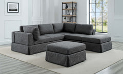 6 - Piece Upholstered Sectional