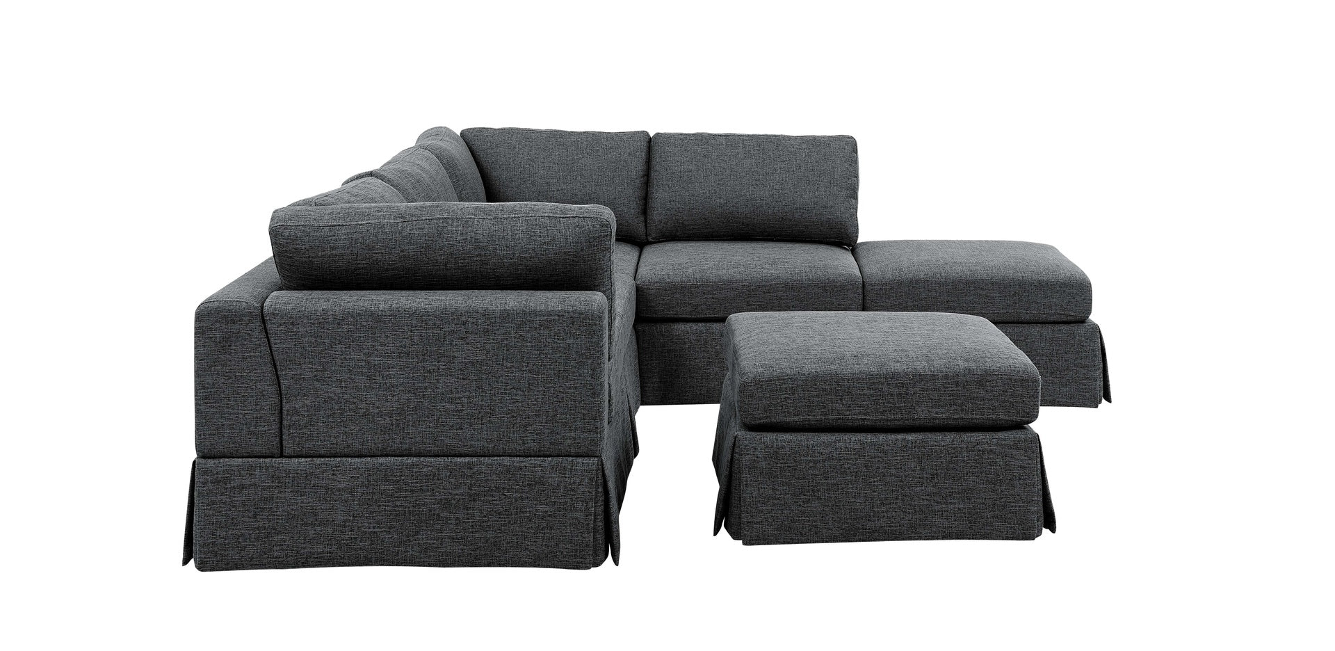 6 - Piece Upholstered Sectional